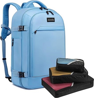 8. Asenlin Budget Travel Backpack 40L